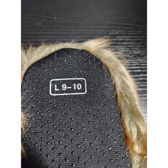 Star Wars Chewbacca Slippers Kids L 9-10 Brown Fuzzy Plush Cozy‎ - Picture 6 of 6